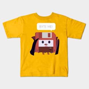 Floppy Disk - Byte Me Kids T-Shirt